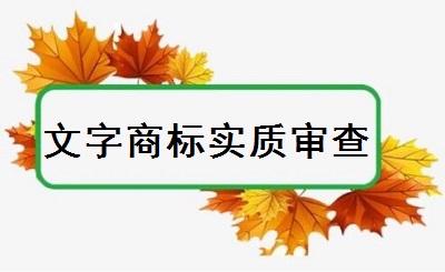 文字商標(biāo)實質(zhì)審查